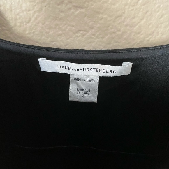 Diane Von Furstenberg black Jiwon Cocktail Dress - Picture 4 of 4